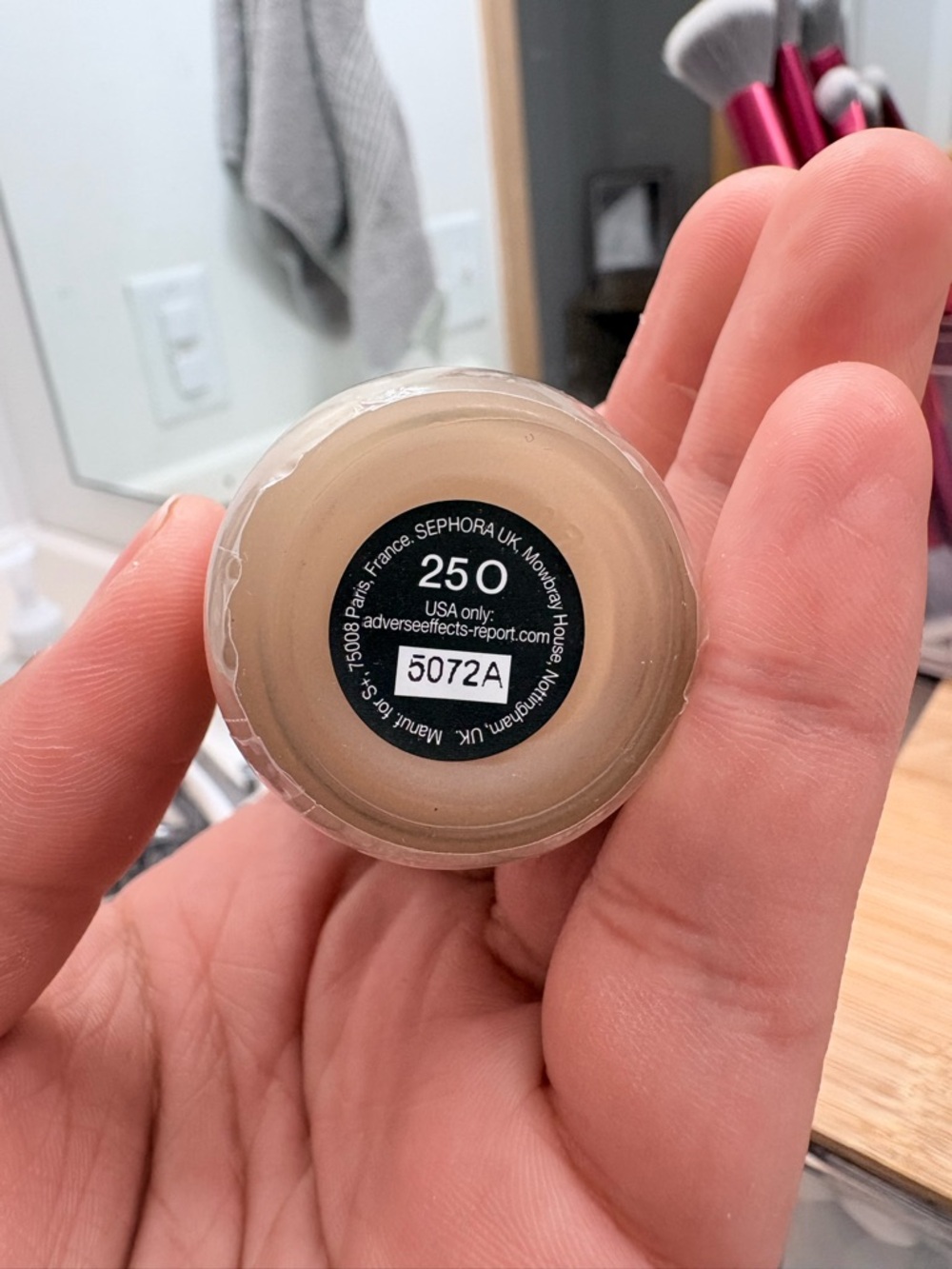 NWT Sephora BEST SKIN EVER Foundation - #250 TAN - Picture 5 of 5